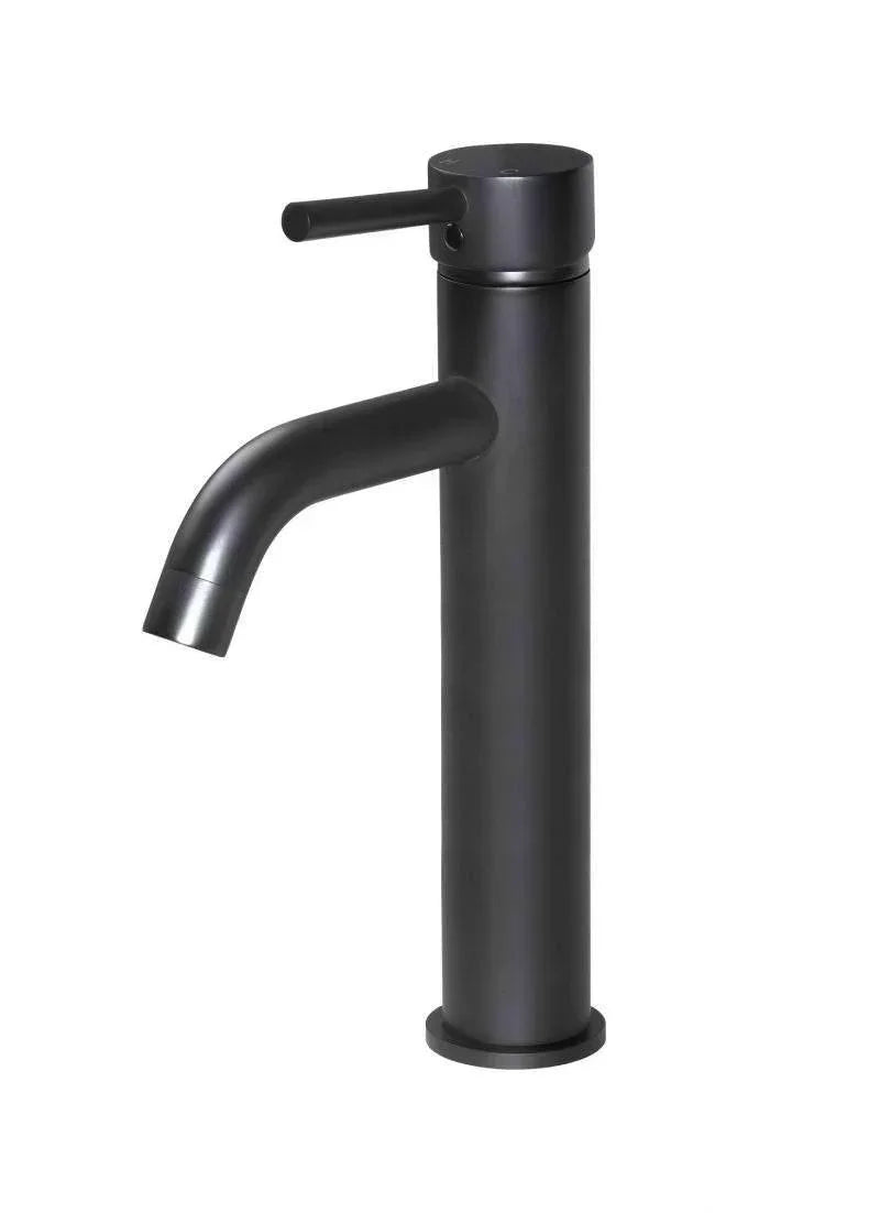 Meir Piccola Tall Basin Mixer Curved - Ideal Bathroom CentreMB03XL.01Matte Black