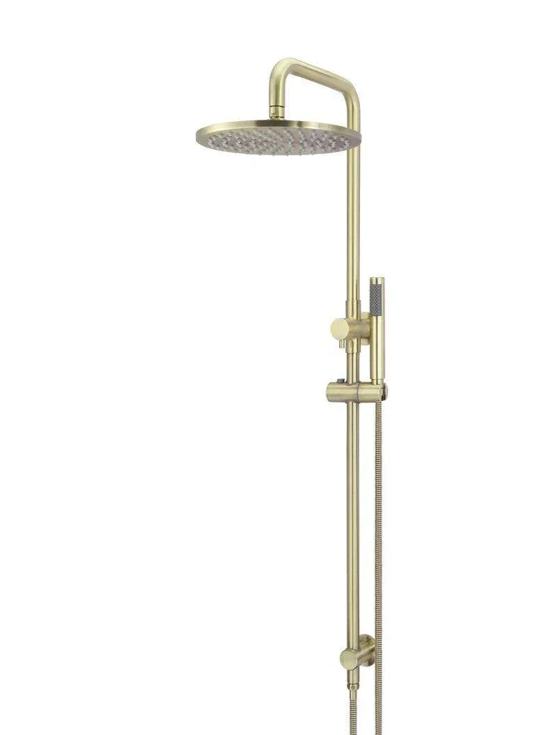Meir Round Combination Shower Rail, 300mm Rose, Single Function Hand Shower - Ideal Bathroom CentreMZ0706-R-PVDBBTiger Bronze