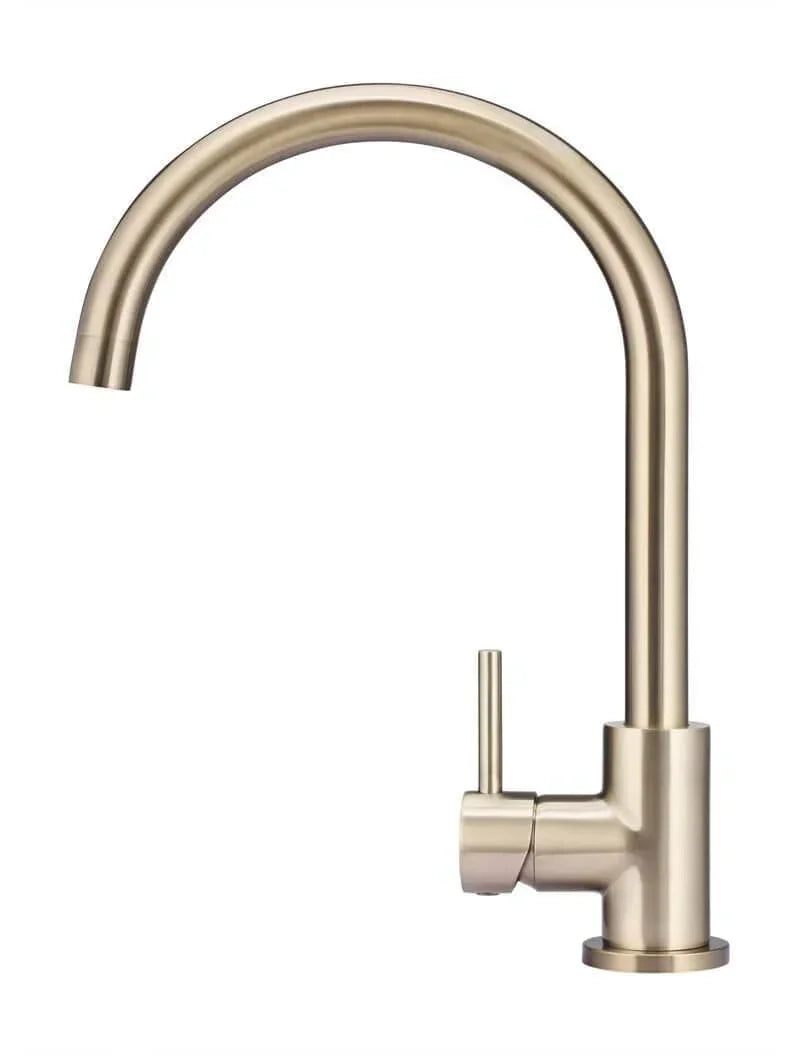 Meir Round Kitchen Mixer Tap - Ideal Bathroom CentreMK03-CHChampagne