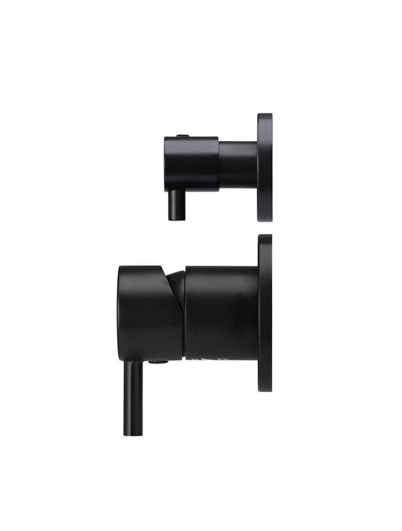 Meir Round Wall Diverter Mixer - Ideal Bathroom CentreMW07TSMatte Black