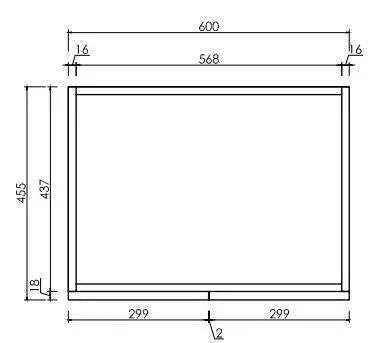 MILANO Federation 600mm Freestanding Vanity - Ideal Bathroom CentreFEDE603Ceramic Top