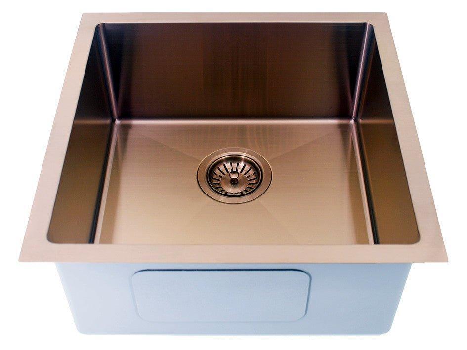 Milano Handmade 450mm Sink - Ideal Bathroom CentreM-S202CPChampagne