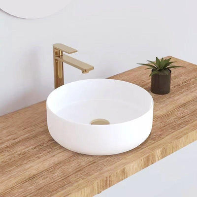 Milano Lola 360mm Ceramic Above Counter Basin
