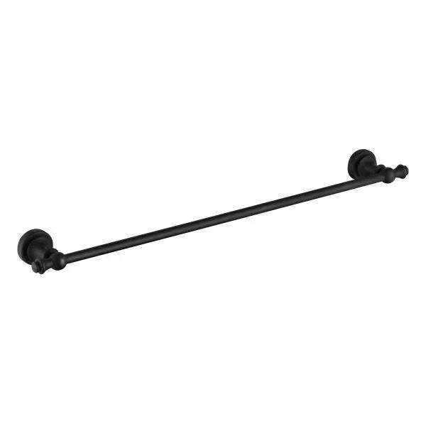 Milano Medoc 600mm Single Towel Rail - Ideal Bathroom CentreMED24BKMatte Black