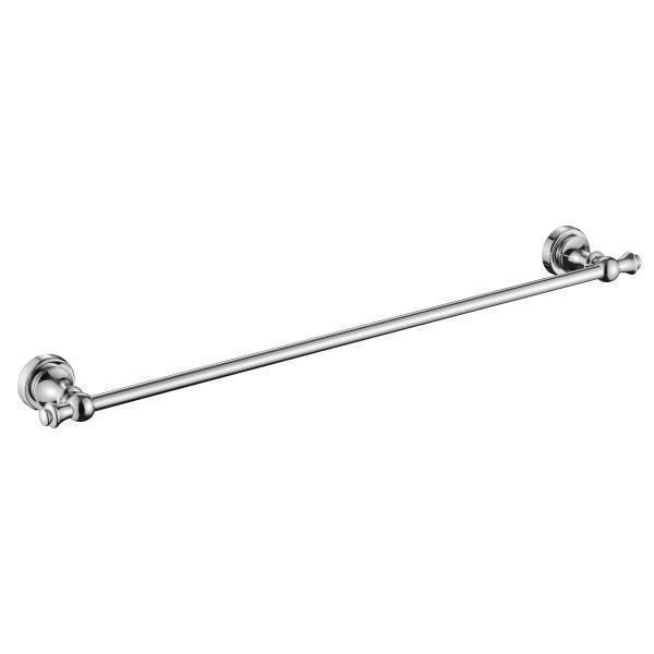 Milano Medoc 600mm Single Towel Rail - Ideal Bathroom CentreMED24Chrome