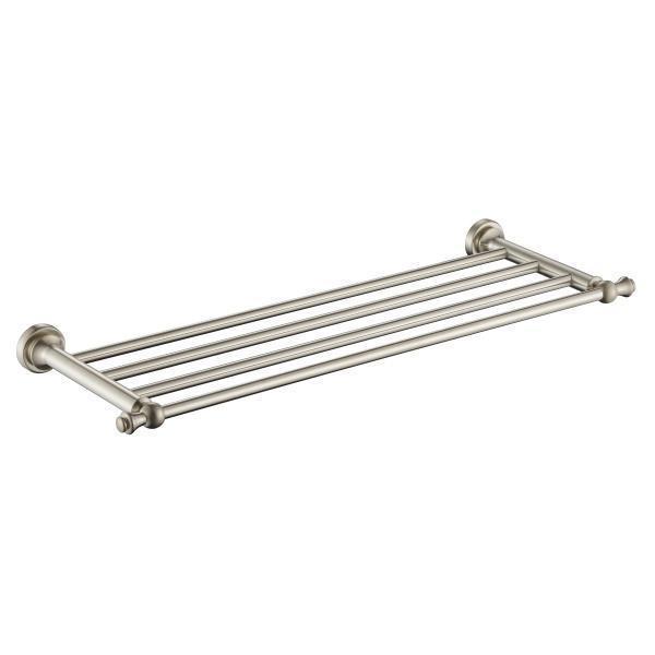 Milano Medoc 600mm Towel Rack - Ideal Bathroom CentreMED21BNBrushed Nickel