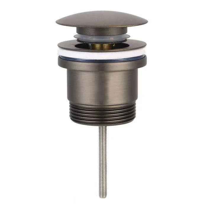 Milano Mushroom Universal Pop Up Waste - Ideal Bathroom CentreM43GMGun Metal