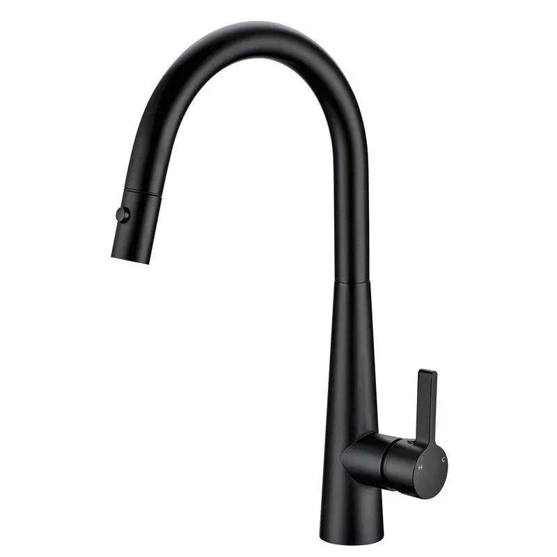 Milano Otus Plus Pull Out Sink Mixer - Ideal Bathroom CentrePC1017SB-BMatte Black