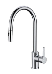 Milano Otus Pull Out Sink Mixer - Ideal Bathroom CentrePC1016SBChrome