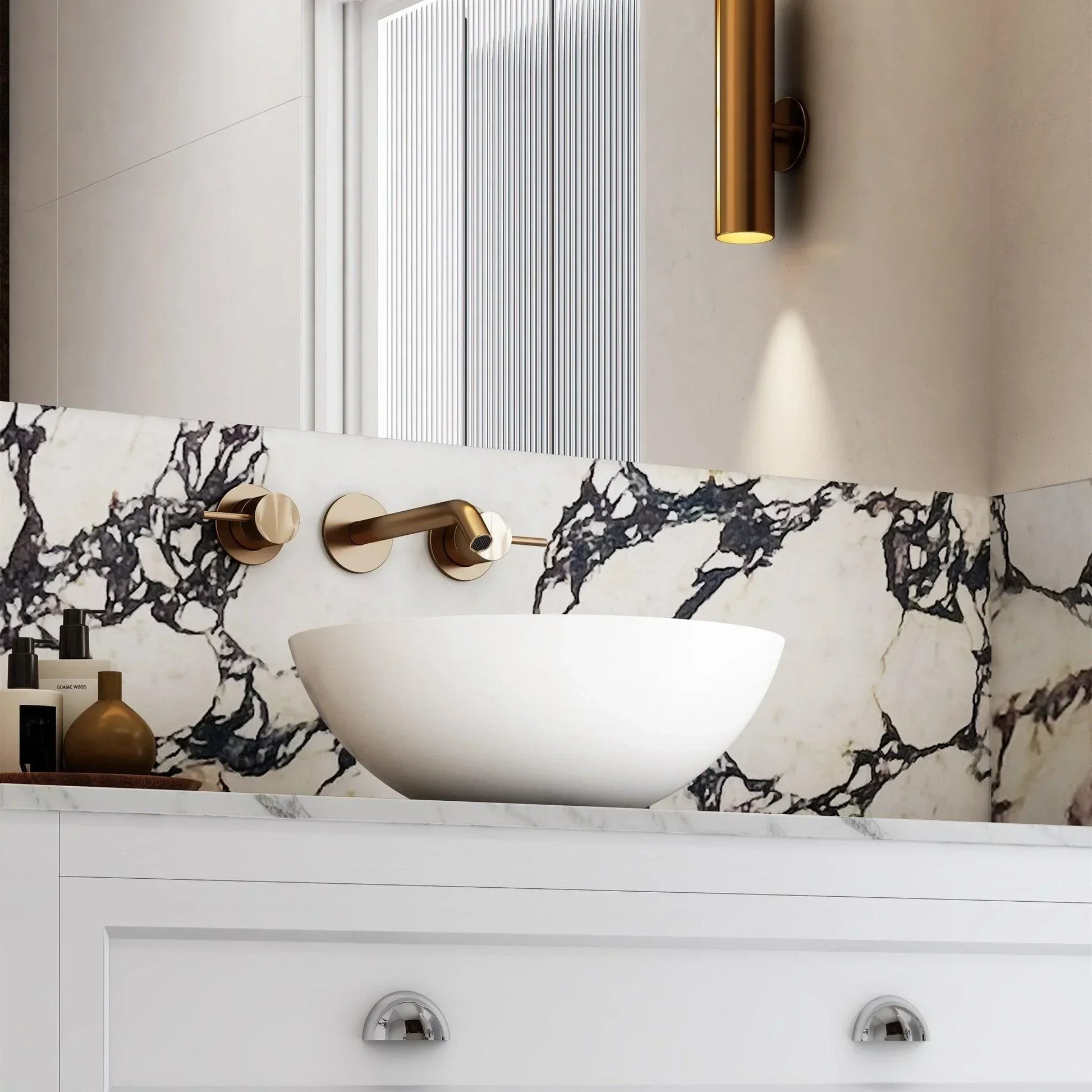 Milano Ron Solid Surface Basin - Ideal Bathroom CentreRON3030300mm