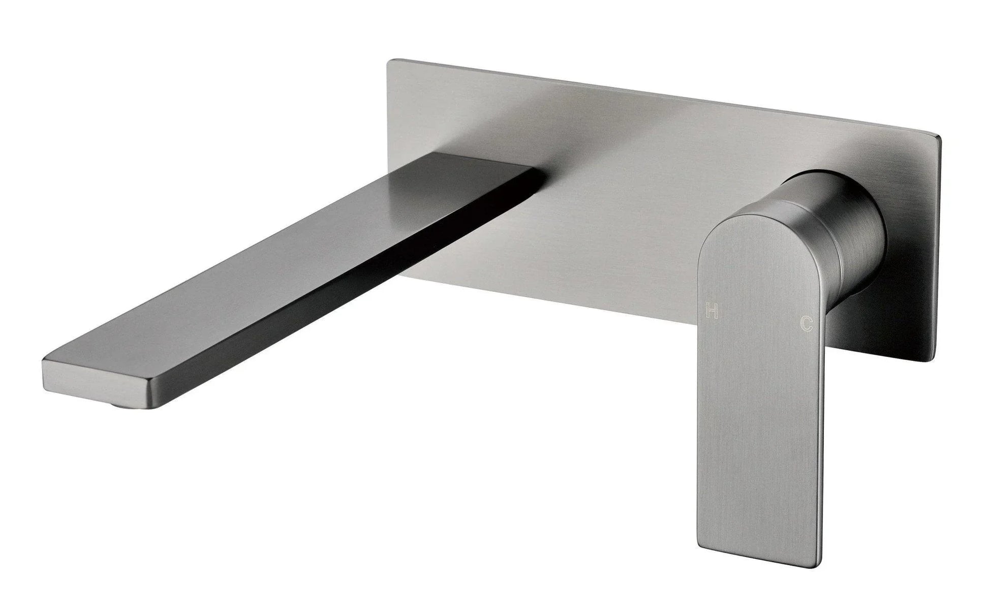 Milano Ruki Wall Basin/ Bath Mixer - Ideal Bathroom CentrePBS3003GMGun Metal