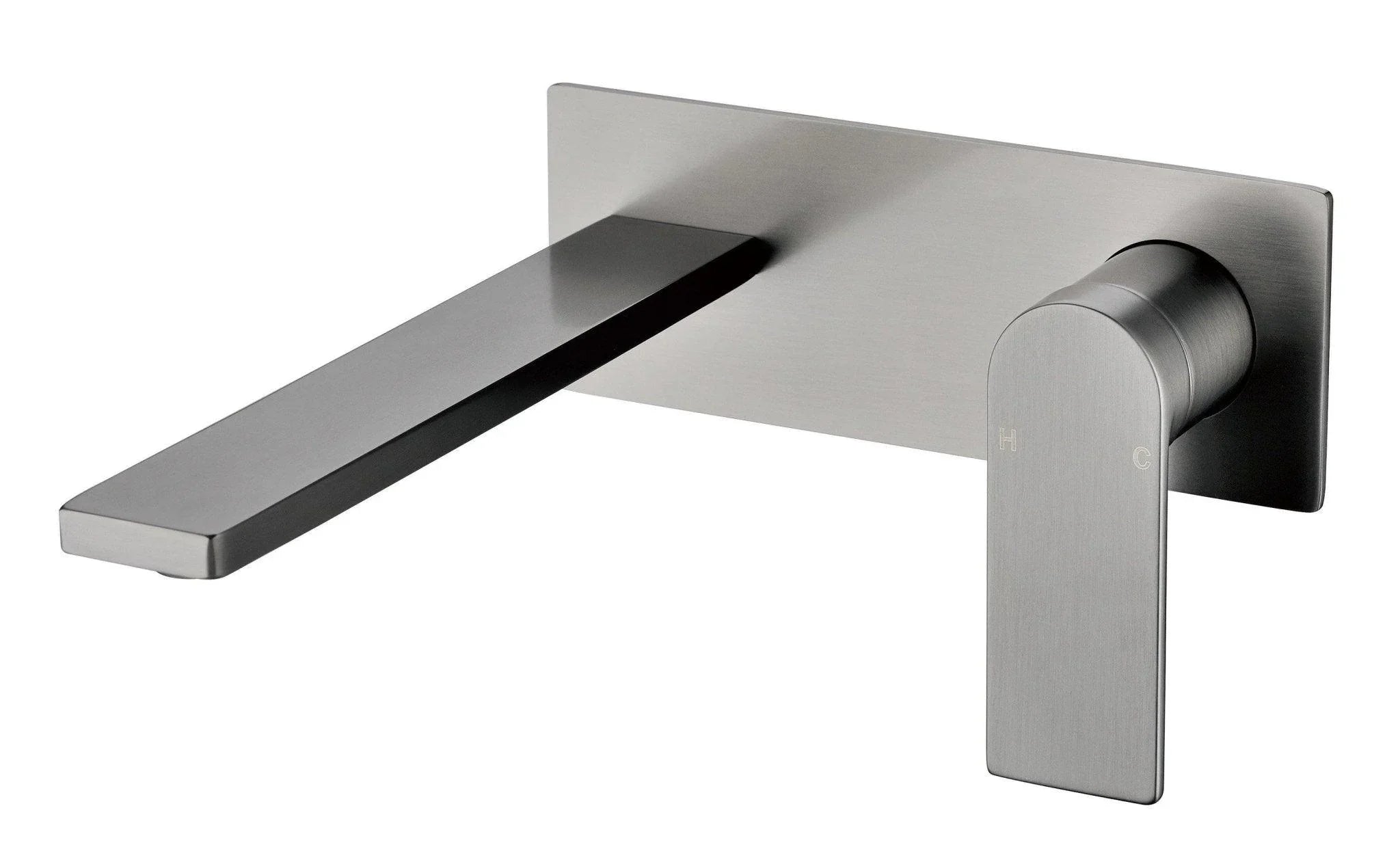 Milano Ruki Wall Basin/ Bath Mixer - Ideal Bathroom CentrePBS3003GMGun Metal
