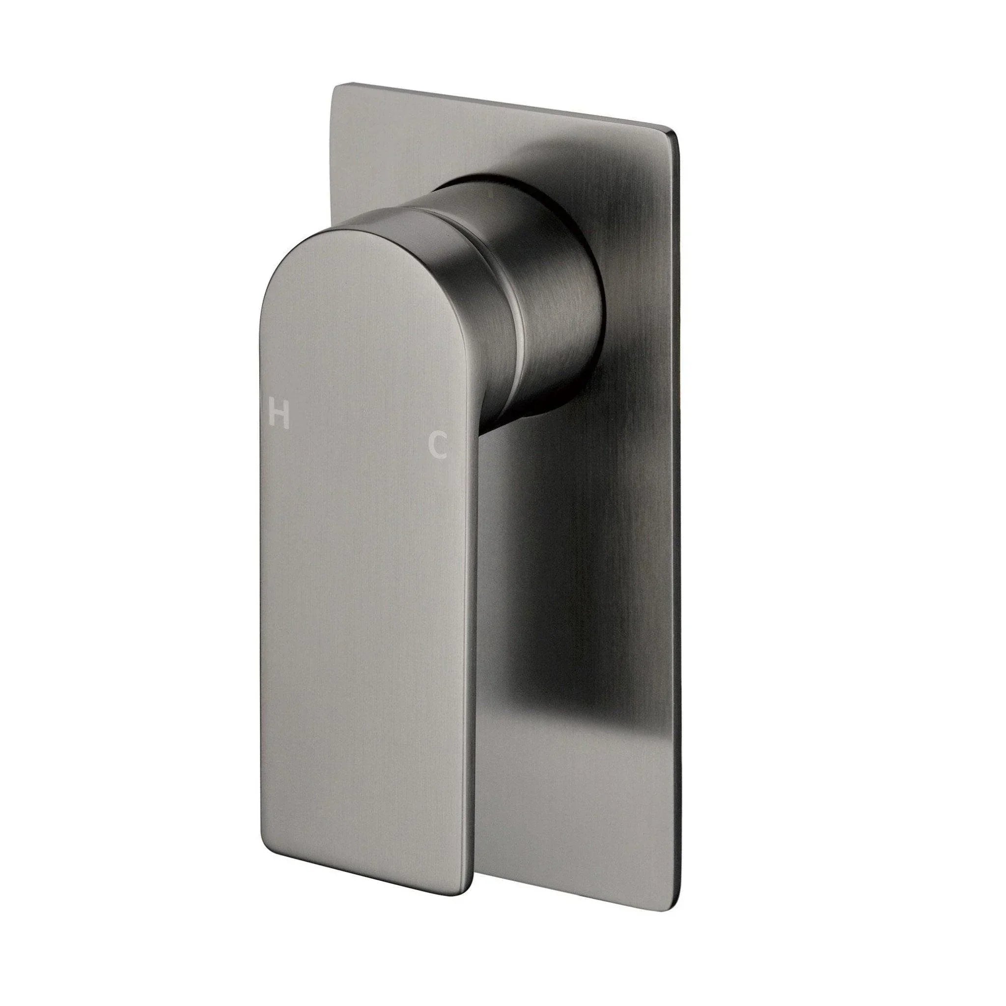 Milano Ruki Wall Shower Mixer - Ideal Bathroom CentrePBS3001GMGun Metal