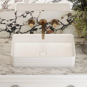 Milano Wave Rectangular Above Counter Basin - Ideal Bathroom CentreWAVE6738MW