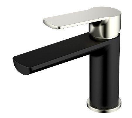 Millennium Akemi Basin Mixer - Ideal Bathroom Centre10330BNPMatte Black & Brushed Nickel