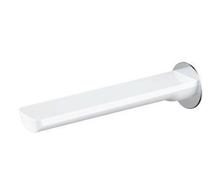 Millennium Akemi Bath Spout 180mm - Ideal Bathroom Centre10441WHITE & CHROME