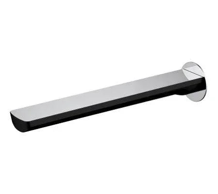 Millennium Akemi Bath Spout 235mm - Ideal Bathroom Centre10444BLACK & CHROME