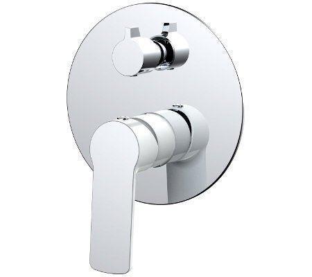 Millennium Akemi Diverter Mixer - Ideal Bathroom Centre10349WHITE WITH CHROME