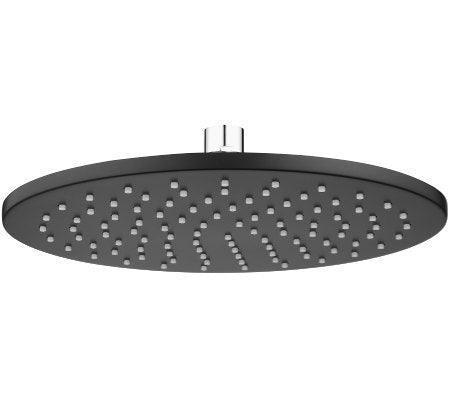 Millennium Akemi Overhead Shower Rose 250mm - Ideal Bathroom Centre10500Black & Chrome