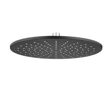 Millennium Akemi Overhead Shower Rose 300mm - Ideal Bathroom Centre10501Black & Chrome