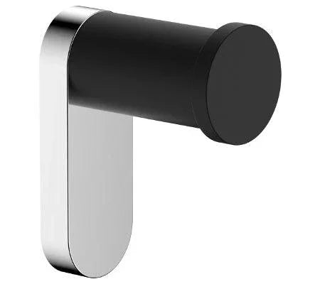 Millennium Akemi Robe Hook - Ideal Bathroom Centre5862BLBLACK AND CHROME