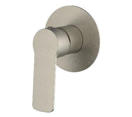 Millennium Akemi Shower Mixer Round Plate - Ideal Bathroom Centre10342NPBrushed Nickel