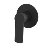 Millennium Akemi Shower Mixer Round Plate - Ideal Bathroom Centre10343Matte Black