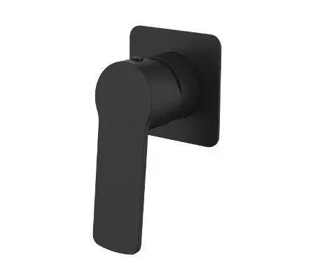 Millennium Akemi Shower Mixer Square Plate - Ideal Bathroom Centre10343+ZNWSQBLMatte Black