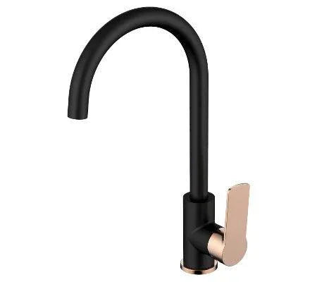 Millennium Akemi Sink Mixer - Ideal Bathroom Centre10334BRGBLACK AND ROSE GOLD