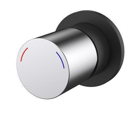 Millennium Finesa Shower Mixer - Ideal Bathroom Centre10722CBLCHROME & BLACK