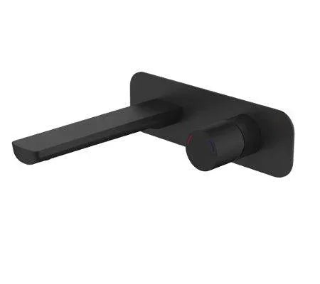 Millennium Finesa Wall Basin/ Bath Mixer - Ideal Bathroom Centre10718BLMATTE BLACK