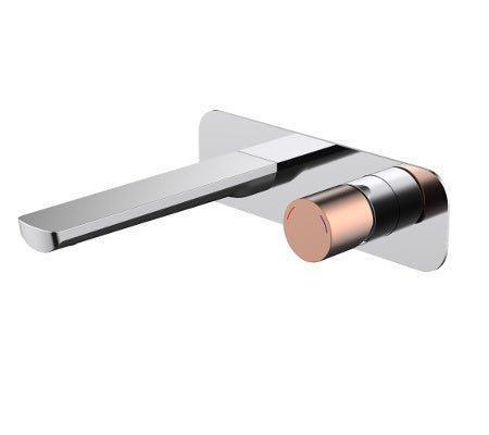 Millennium Finesa Wall Basin/ Bath Mixer - Ideal Bathroom Centre107818CRGCHROME & ROSE GOLD