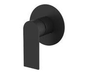 Millennium Kiato Shower Mixer Round Plate - Ideal Bathroom Centre10323+ZNWR75BLMATTE BLACK