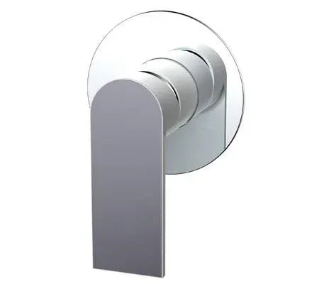 Millennium Kiato Shower Mixer Round Plate - Ideal Bathroom Centre10325+ZNWR75CPWHITE & CHROME