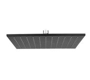 Millennium Kiato Square Overhead Shower Rose 300mm Black - Ideal Bathroom Centre10505