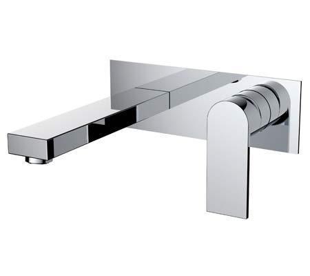 Millennium Kiato Wall Basin/ Bath Mixer - Ideal Bathroom Centre10318CHROME