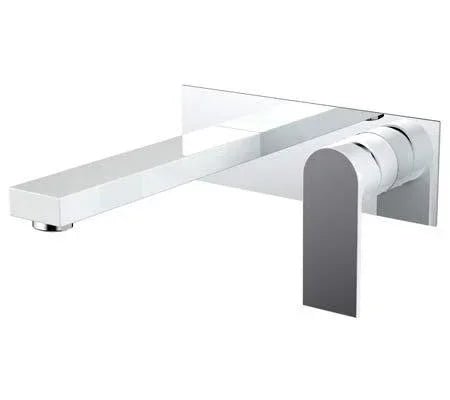 Millennium Kiato Wall Basin/ Bath Mixer - Ideal Bathroom Centre10321WHITE & CHROME