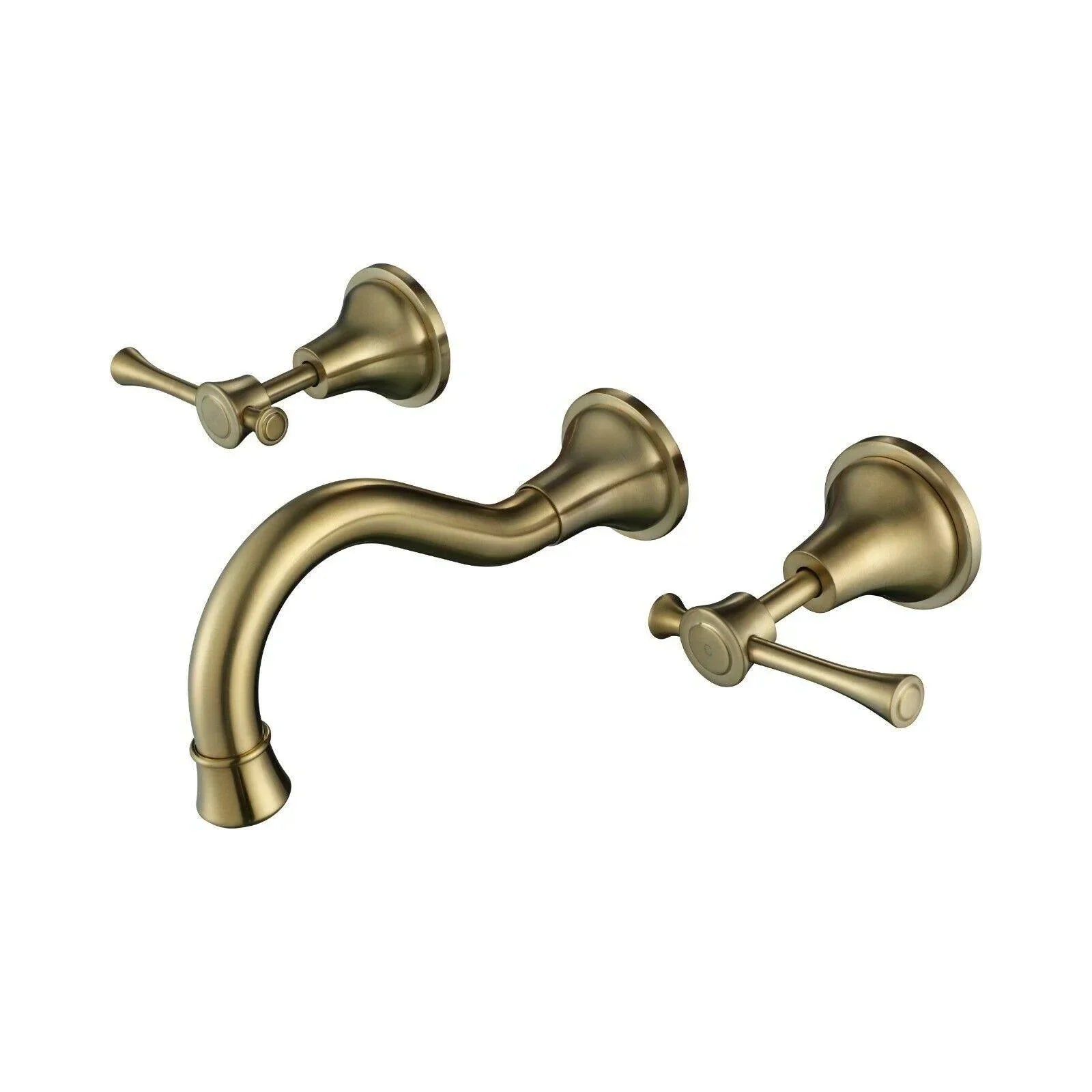 Montpellier Bath Tap Set - Ideal Bathroom CentreMON007BMBrushed Bronzed