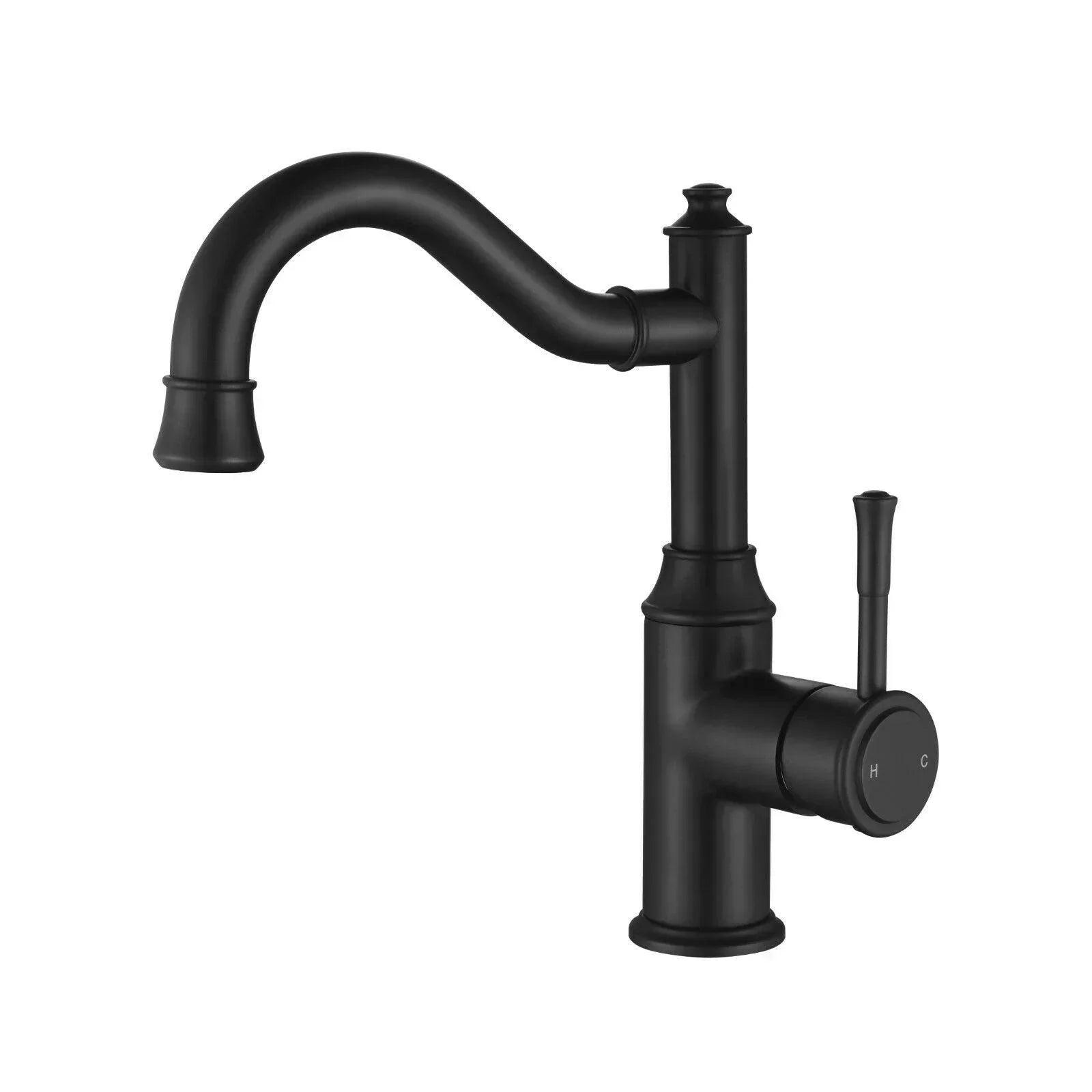 Montpellier High Rise Basin Mixer - Ideal Bathroom CentreMON002-1BKMatte Black