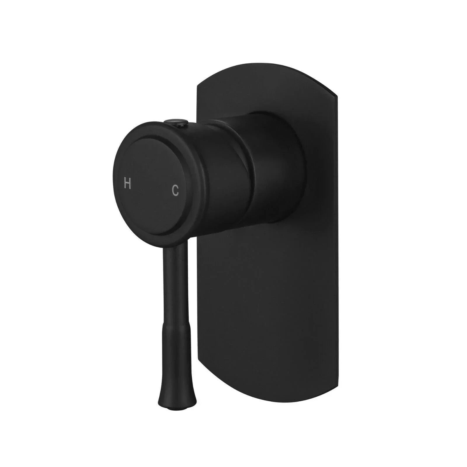 Montpellier Wall/ Shower Mixer - Ideal Bathroom CentreMON008BKMatte Black