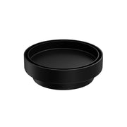 NERO 130MM ROUND TILE INSERT FLOOR WASTE 100MM OUTLET MATTE BLACK - Ideal Bathroom CentreNRFW005MB