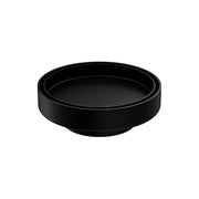 NERO 130MM ROUND TILE INSERT FLOOR WASTE 80MM OUTLET MATTE BLACK - Ideal Bathroom CentreNRFW004MB