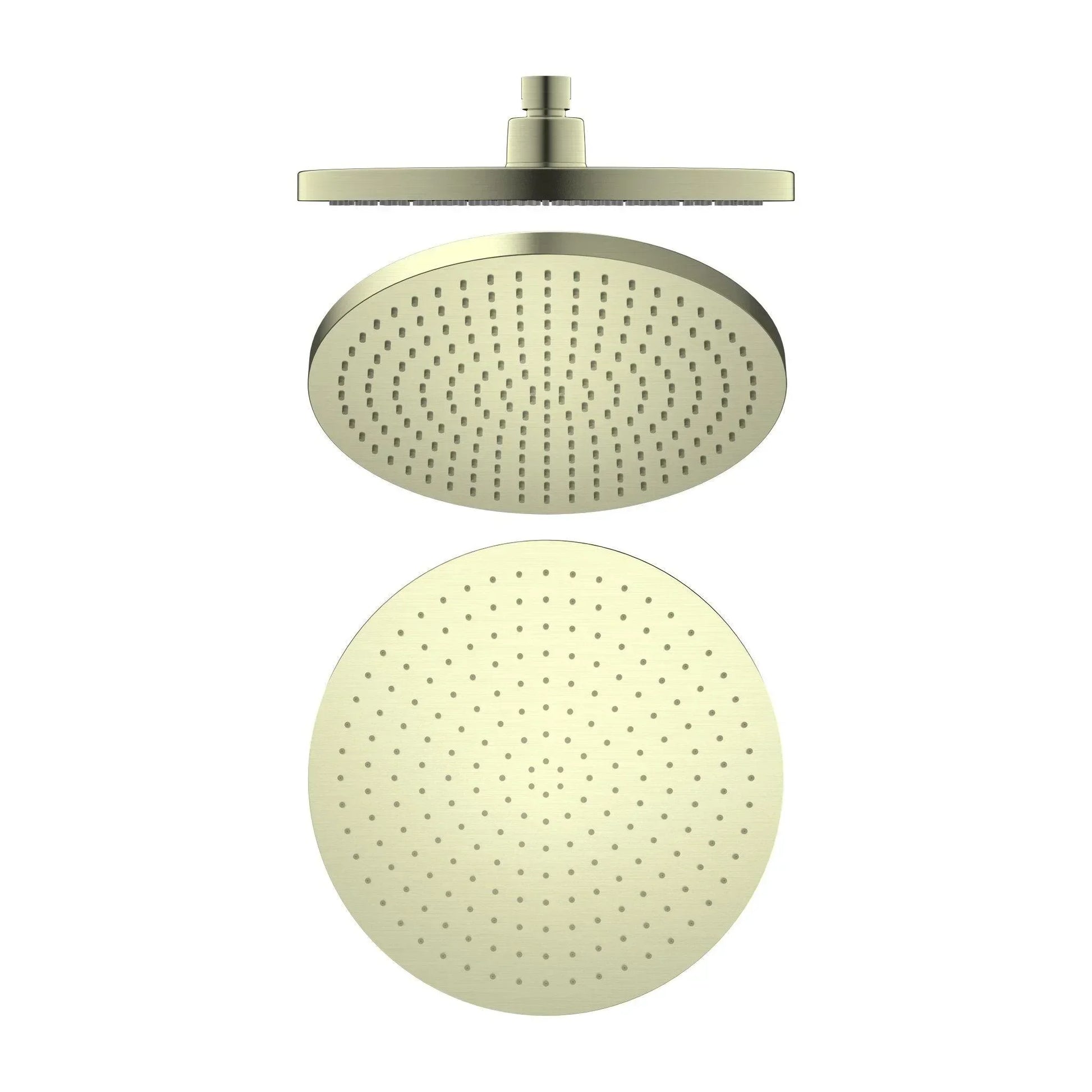 NERO 230MM AIR SHOWER HEAD BRUSHED GOLD - Ideal Bathroom CentreNR508076BG