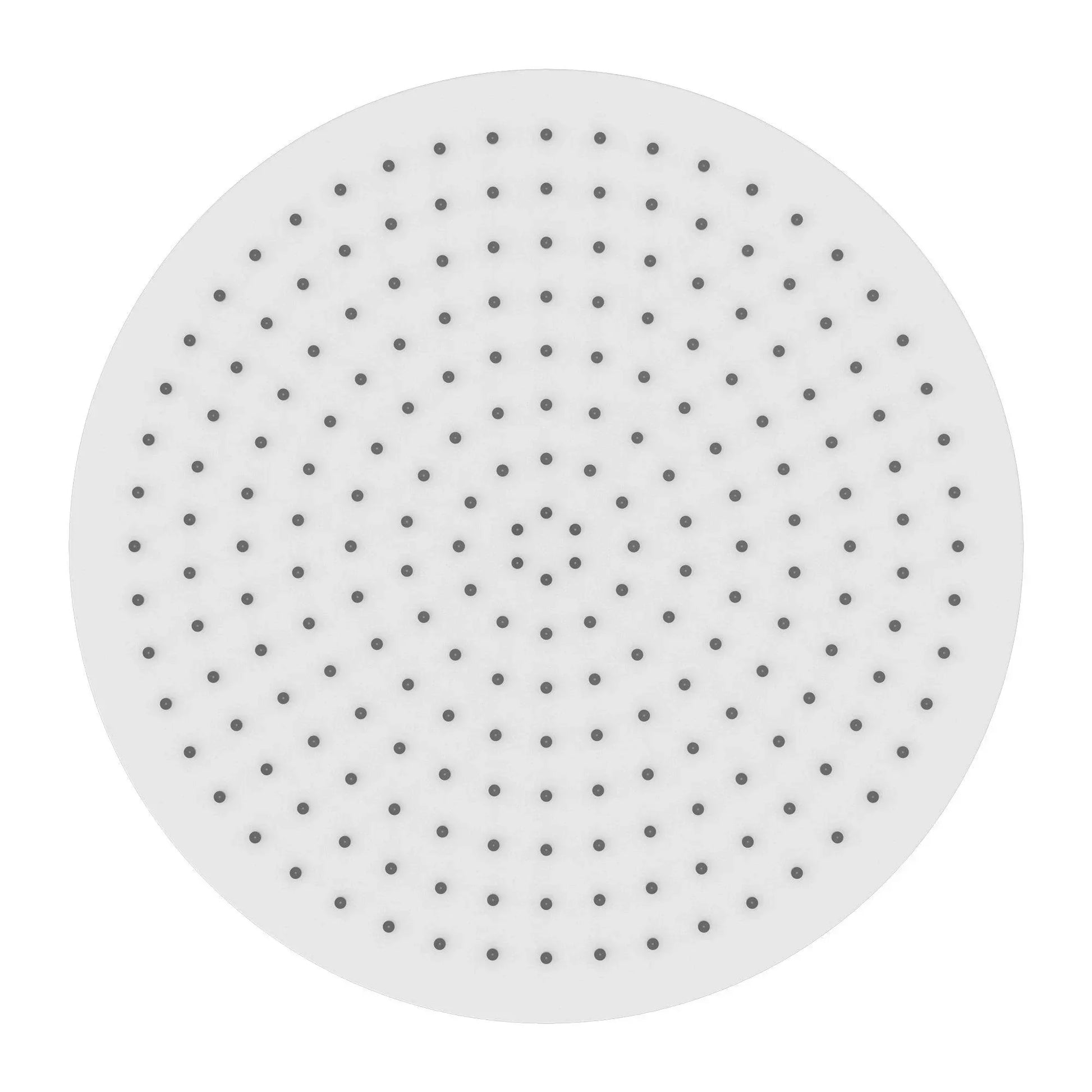 NERO 230MM AIR SHOWER HEAD MATTE WHITE - Ideal Bathroom CentreNR508076MW