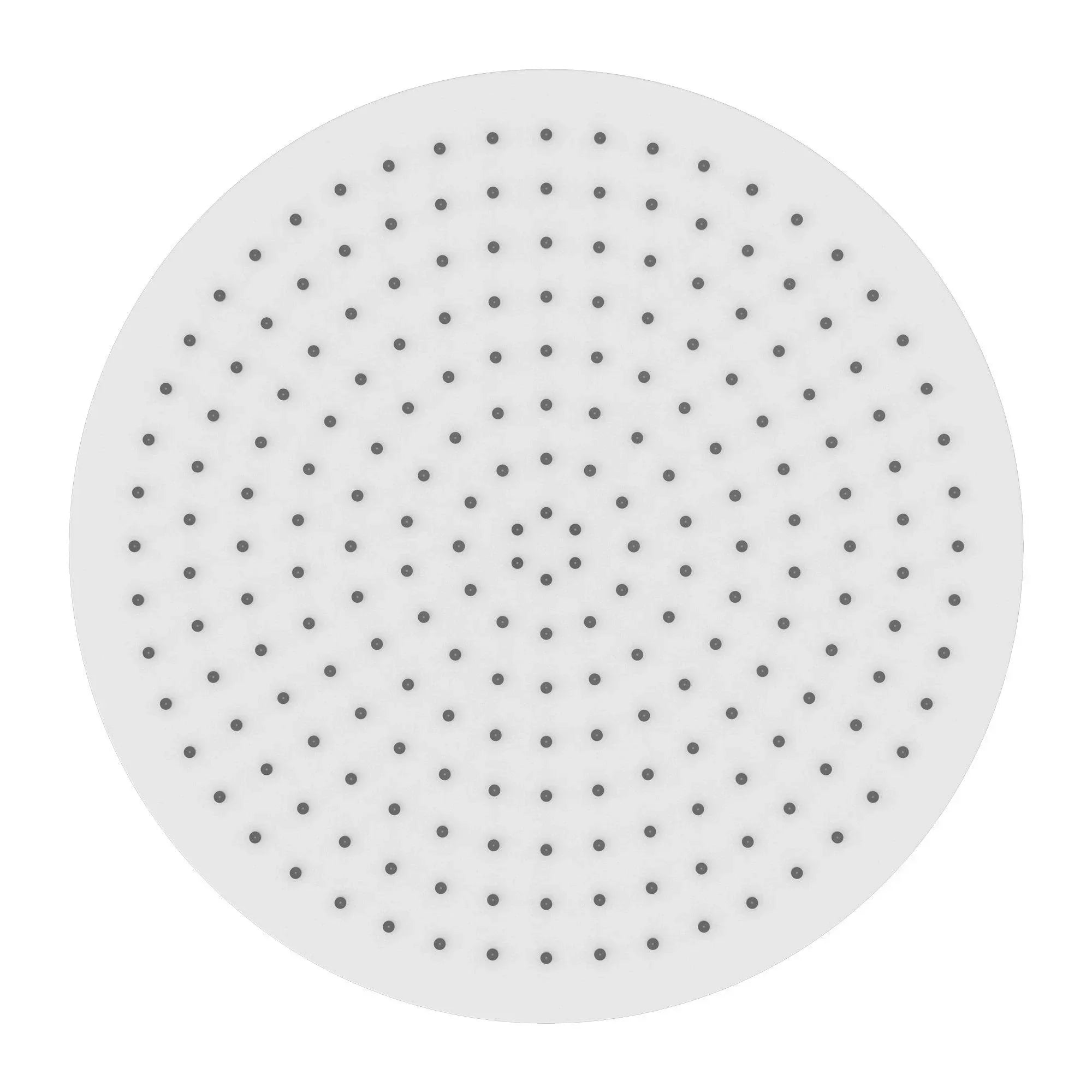 NERO 230MM AIR SHOWER HEAD MATTE WHITE - Ideal Bathroom CentreNR508076MW