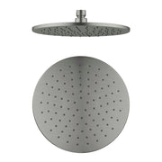 NERO 250MM ROUND SHOWER HEAD GUN METAL - Ideal Bathroom CentreNRROA1001GM