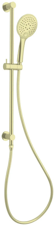 NERO 3 FUNCTION SHOWER RAIL BRUSHED GOLD - Ideal Bathroom CentreNR314BG
