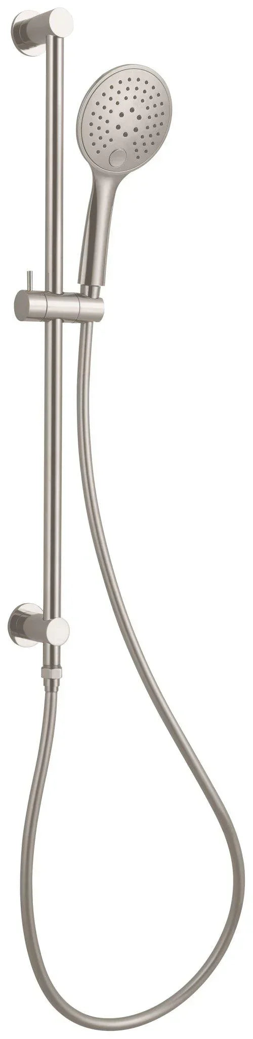 NERO 3 FUNCTION SHOWER RAIL BRUSHED NICKEL - Ideal Bathroom CentreNR314BN