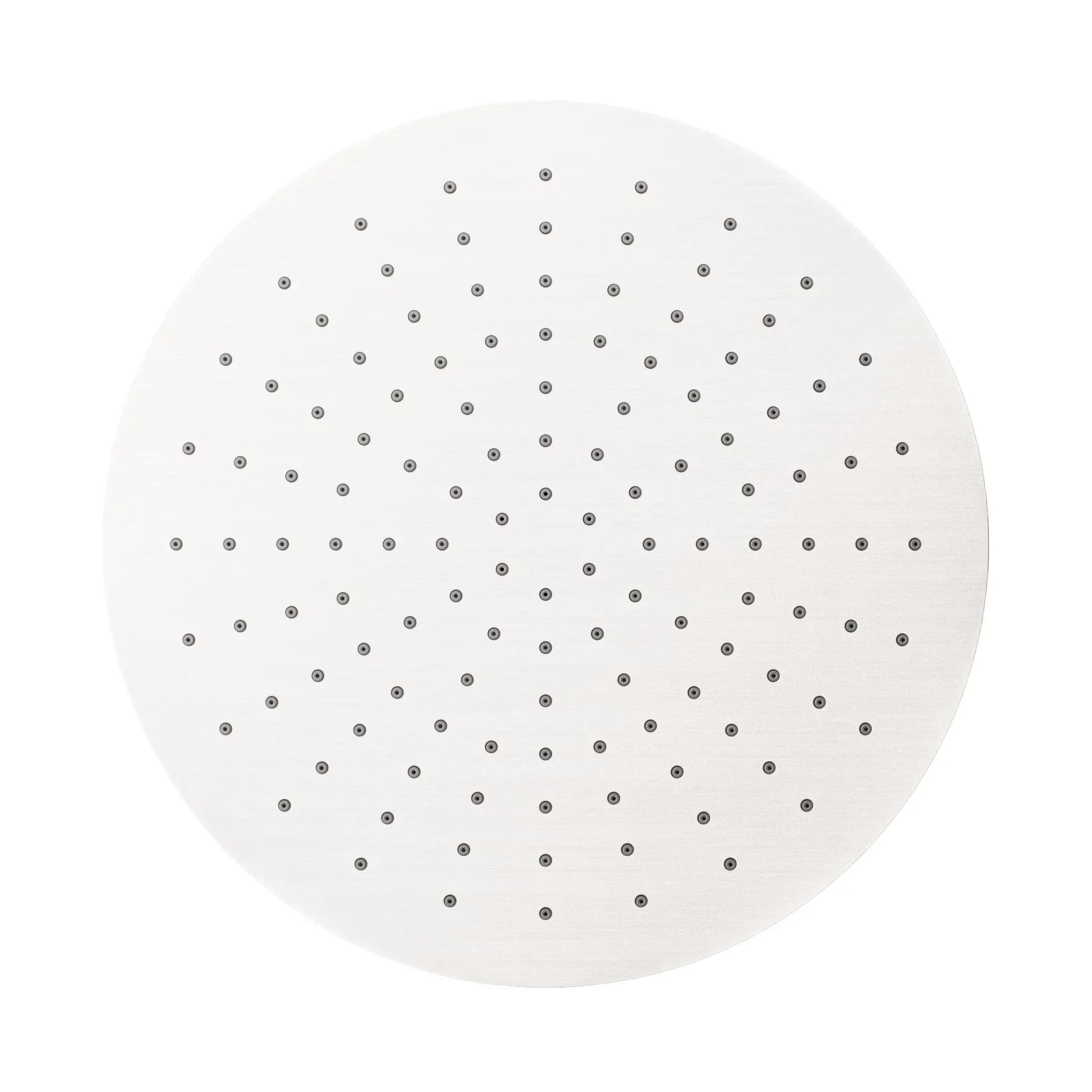 NERO 300MM ROUND SHOWER HEAD BRUSHED NICKEL - Ideal Bathroom CentreNRROA1202BN