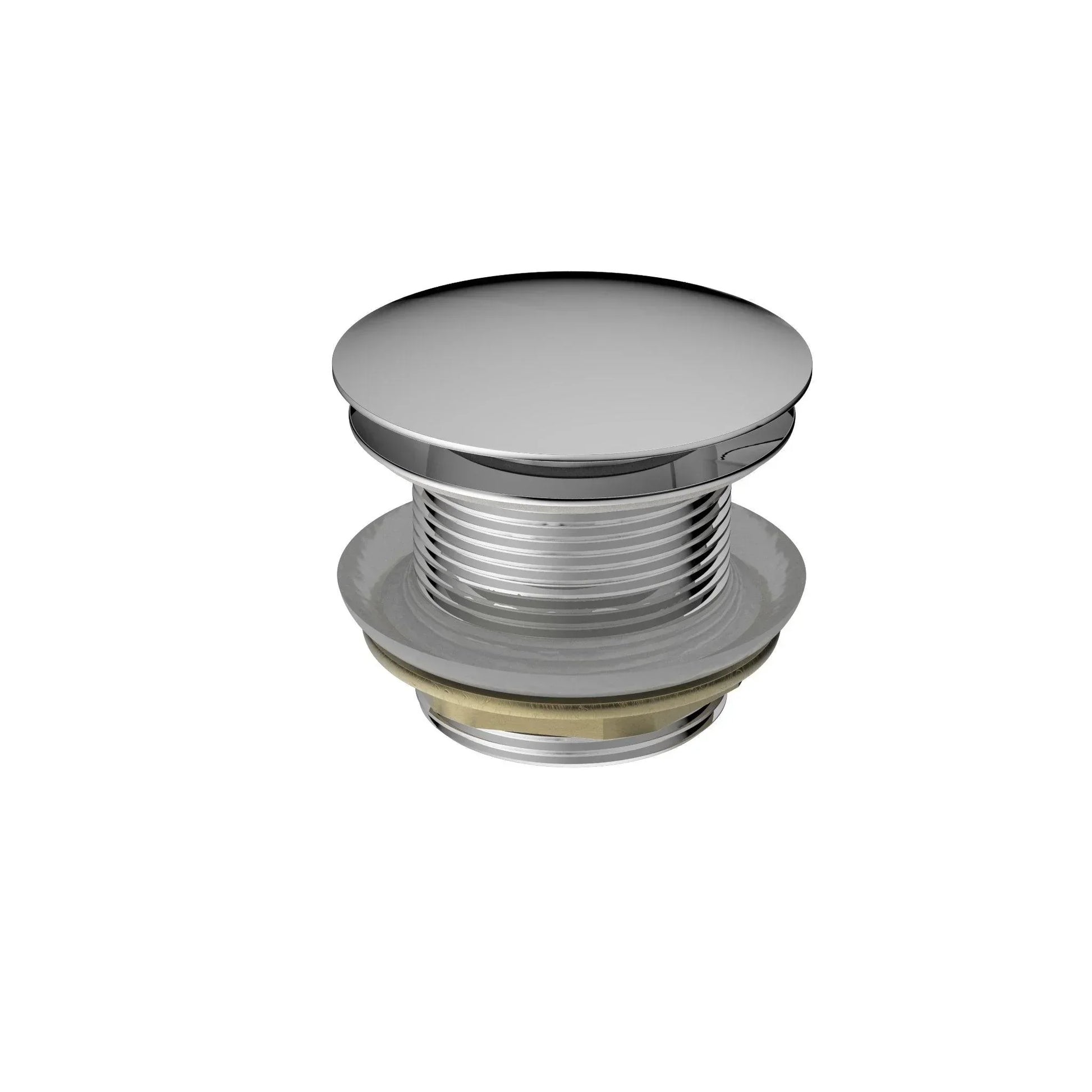 NERO 40MM BATH POP-UP PLUG WITH REMOVABLE WASTE NO OVERFLOW CHROME - Ideal Bathroom CentreNRA707CH